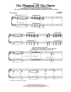 Phantom Of The Opera von Andrew Lloyd Webber (Download) 