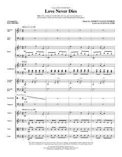 Love Never Dies von Andrew Lloyd Webber (Download) 