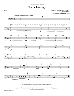 Never Enough von Benj Pasek (Download) 