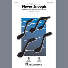 Never Enough von Benj Pasek (Download) 