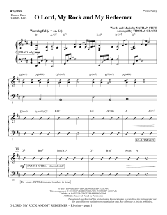 O Lord, My Rock and My Redeemer (Download) 