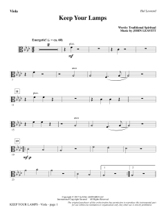Keep Your Lamps von John Leavitt (Download) 