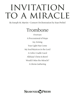Invitation to a Miracle von Joseph M. Martin (Download) 