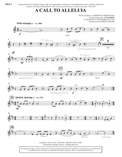 A Call to Alleluia von Joseph M. Martin (Download) 