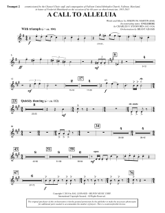 A Call to Alleluia von Joseph M. Martin (Download) 