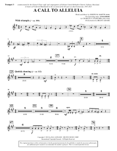 A Call to Alleluia von Joseph M. Martin (Download) 