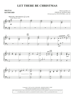 Let There Be Christmas von Joseph M. Martin (Download) 