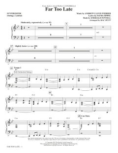 Far Too Late von Andrew Lloyd Webber (Download) 