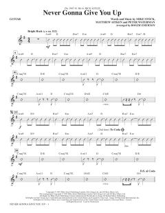 Never Gonna Give You Up von Rick Astley (Download) 