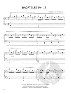 Bagatelles Vol. 2 von Robert D. Vandall 