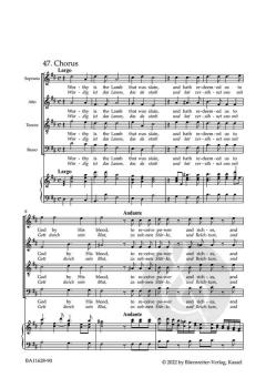 Chor "Würdig ist das Lamm, das da starb" - "Amen" von Georg Friedrich Händel (Download) 