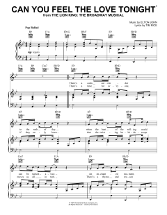Can You Feel The Love Tonight von Elton John (Download) 