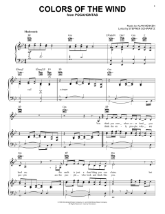 Colors Of The Wind von Vanessa Williams (Download) 