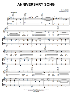 Anniversary Song von Al Jolson (Download) 