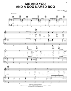 Me And You And A Dog Named Boo von Lobo (Download) 