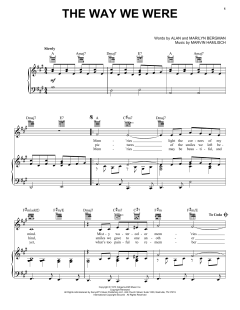 The Way We Were von Barbra Streisand (Download) 