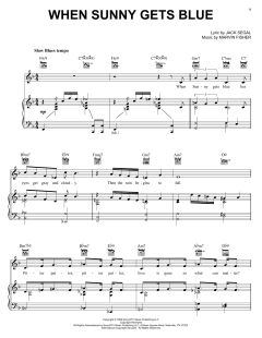 When Sunny Gets Blue von Jack Segal (Download) 
