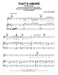 That's Amore (That's Love) von Dean Martin (Download) 