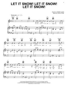 Let It Snow! Let It Snow! Let It Snow! von Sammy Cahn (Download) 