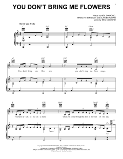 You Don't Bring Me Flowers von Neil Diamond (Download) 