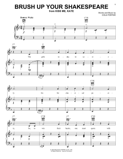 Brush Up Your Shakespeare von Cole Porter (Download) 