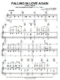 Falling In Love Again (Can't Help It) von Linda Ronstadt (Download) 