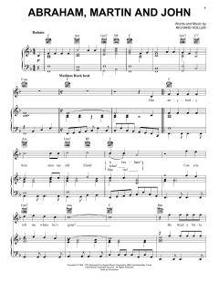 Abraham, Martin And John von Dion (Download) 