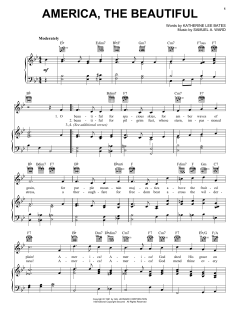 America, The Beautiful von Katharine Lee Bates (Download) 