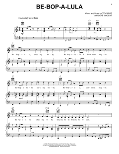 Be-Bop-A-Lula von Gene Vincent (Download) 