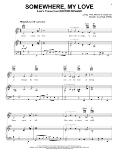 Somewhere, My Love von Maurice Jarre (Download) 