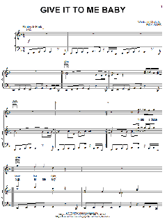 Give It To Me Baby von Rick James (Download) 