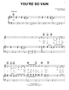 You're So Vain von Carly Simon (Download) 