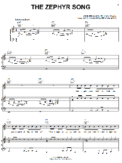 The Zephyr Song von Red Hot Chili Peppers (Download) 
