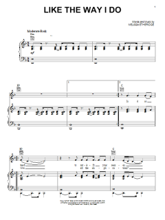 Like The Way I Do von Melissa Etheridge (Download) 