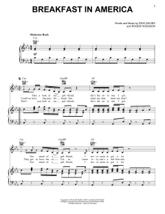 Breakfast In America von Supertramp (Download) 