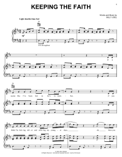 Keeping The Faith von Billy Joel (Download) 