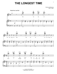 The Longest Time von Billy Joel (Download) 