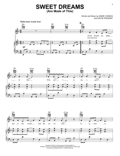 Sweet Dreams (Are Made Of This) von Eurythmics (Download) 