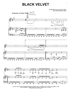 Black Velvet von Alannah Myles (Download) 