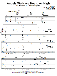 Angels We Have Heard On High von Christina Aguilera (Download) 