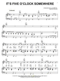 It's Five O'Clock Somewhere von Alan Jackson (Download) 