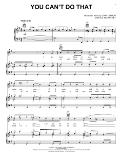 You Can't Do That von The Beatles (Download) 