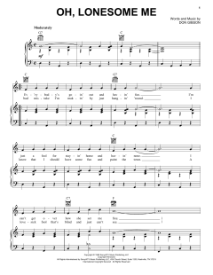 Oh, Lonesome Me von Don Gibson (Download) 
