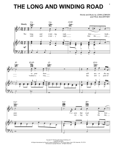 The Long And Winding Road von The Beatles (Download) 