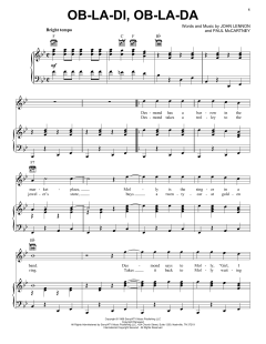 Ob-La-Di, Ob-La-Da von The Beatles (Download) 
