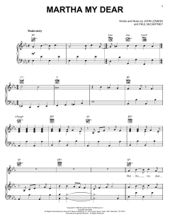 Martha My Dear von The Beatles (Download) 