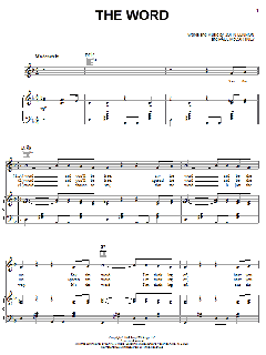 The Word von The Beatles (Download) 