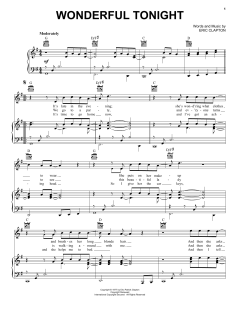 Wonderful Tonight von David Kersh (Download) 