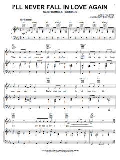 I'll Never Fall In Love Again von Dionne Warwick (Download) 