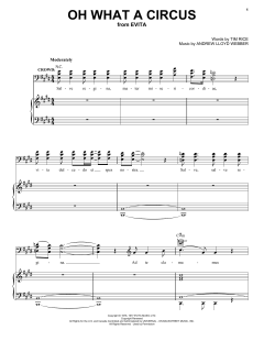 Oh What A Circus von Tim Rice (Download) 